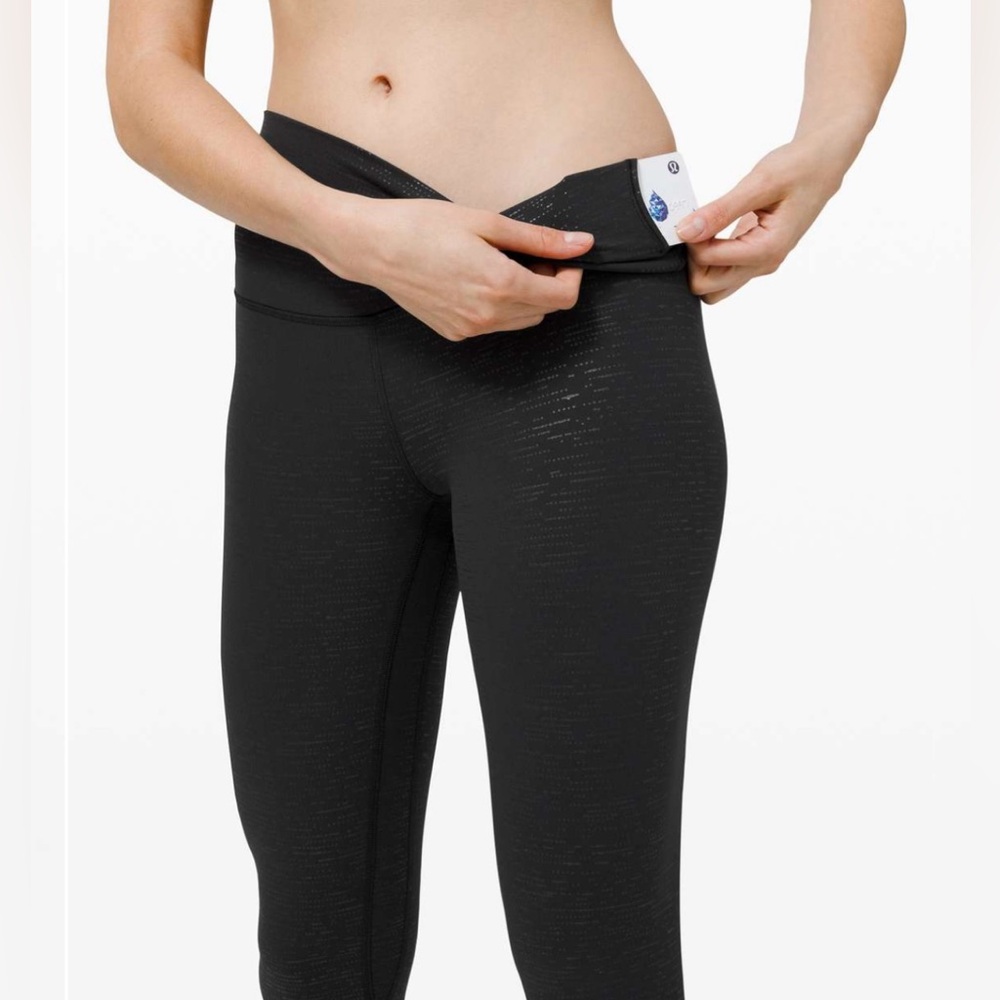 Align Tight Ll. 25”. Code Emboss Black. Euc!! - image 2